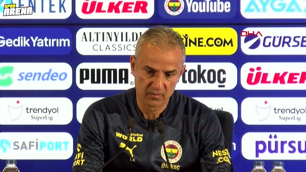 Fenerbahçe'de İsmail Kartal'dan maç sonu tepki: 'Kadıköy'e gelenler sürekli yere yatıyor'