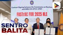 Comelec at Miru Systems, lumagda na sa kontrata para sa 2025 automated elections