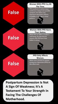 True or False? Postpartum Depression (PPD) Myths