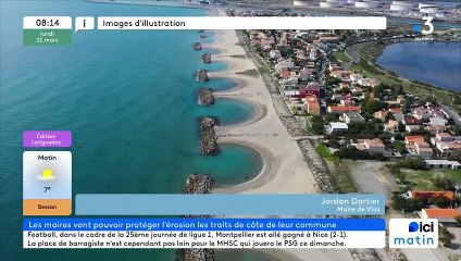 Jordan Dartier, maire de Vias