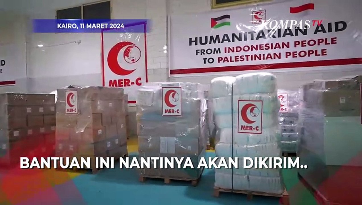 18 Palet Berupa Obat-obatan Serta Bahan Medis Dikirim ke Rafah Hingga ke Gaza