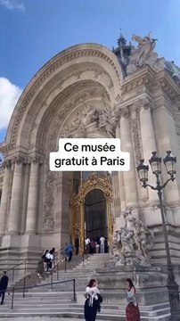 ️Découvrez la splendeur du Petit Palais à Paris ! Un monument incroyable à ne pas manquer, et le meilleur ? L’entrée est gratuite ! Plongez dans l’histoire et l’art au cœur de la Ville Lumière. ✨ @maëlle
