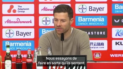 Leverkusen - Xabi Alonso ne veut pas parler du titre avant avril