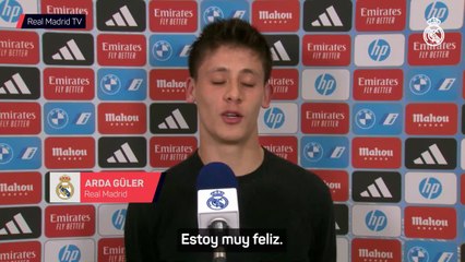 Arda Güler: "Estoy encantado por haber marcado mi primer gol"