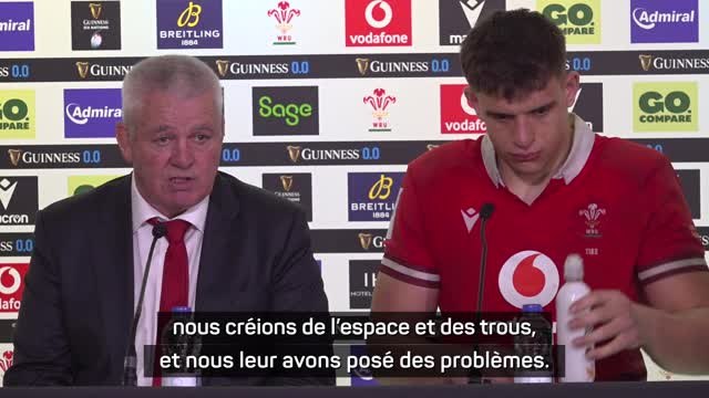 Pays de Galles - Pour Gatland, le XV du Poireau a posé des problèmes aux Bleus