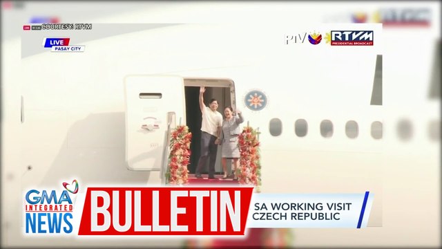 PBBM, biyaheng-Europe para sa working visit sa Germany at state visit sa Czech Republic | GMA Integrated News Bulletin