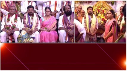 CM హోదాలో కుటుంబంతో కలిసి మొదటిసారి యాదాద్రిని  దర్శించుకున్న Revanth Reddy | Telugu Oneindia