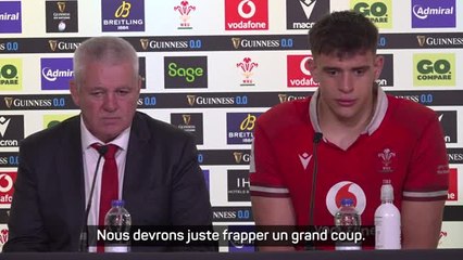 Pays de Galles - Jenkins veut "frapper un grand coup" lors du dernier match contre l'Italie