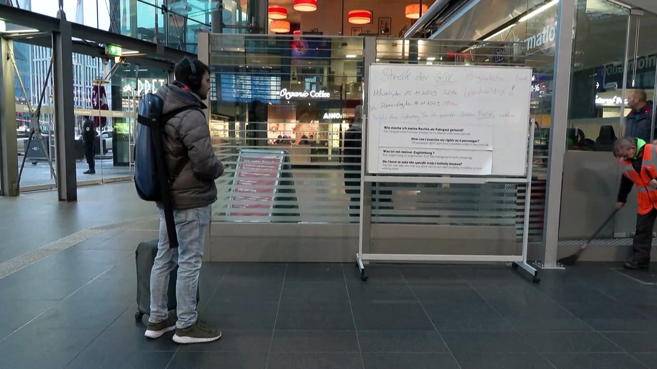 Neuer Streik bei der Bahn ab Dienstag