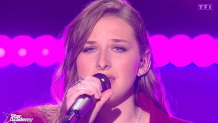 Helena de la tournée "Star Academy" rate son interprétation de Jean-Jacques Goldman