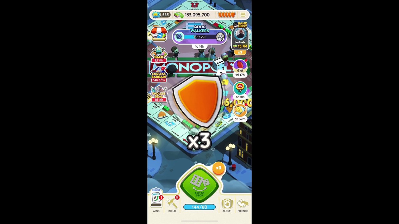 [Miniriceto]Game Play _ Monopoly Go! Day 183