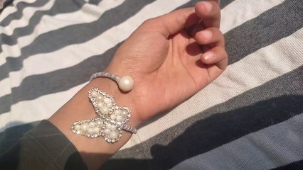Butterfly Bracelet | Butterfly bracelet tutorial step by step