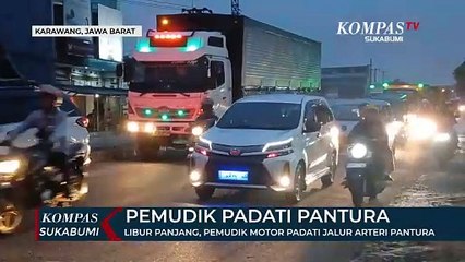 Sehari Jelang Puasa Arus Lalu Lintas Di Jalan Arteri Padat