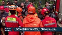 Longsor di Kawasan Wisata Cisarua Bogor, 2 Orang Luka-Luka