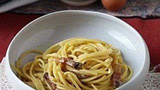 Spaghetti alla carbonara, the real italian recipe!