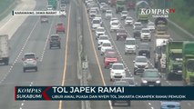 Libur Awal Puasa Dan Nyepi Tol Jakarta Cikampek Ramai Pemudik