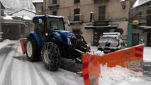 Statt Frühling: Schnee und sintflutartiger Regen in Italien