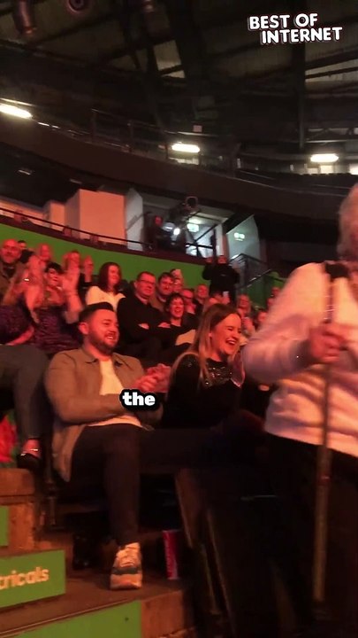 Grandma Steals the Show with Epic Dance Move! Crowd Goes Wild!
