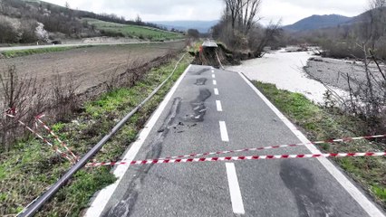 Maltempo in Oltrepo Pavese, crolla la pista ciclopedonale tra Varzi e Voghera