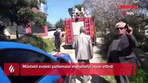 Müstakil evdeki patlamalar mahalleliyi isyan ettirdi