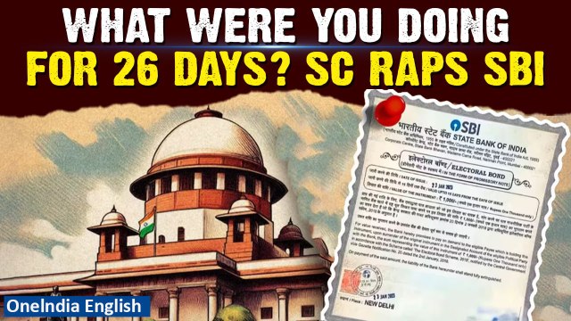 Electoral Bonds Disclosure: SC of India Warns SBI, Comply with Order or Face Contempt |Oneindia News