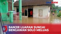 Banjir Luapan Sungai Bengawan Solo Meluas di 36 Desa di Bojonegoro