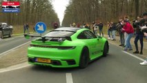 Supercars Accelerating! - Capristo SVJ, BRABUS 911 Turbo S, 296 GTB, 750S Huracan STO, SF90,...