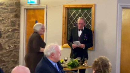 Crediton Lions President Ann Whitehouse speech and presentations video by Alan Quick IMG_7086