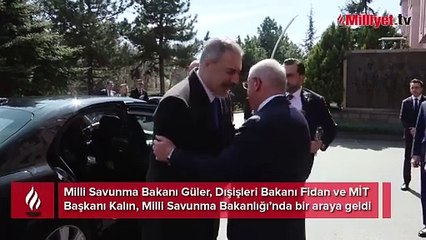 Milli Savunma Bakanlığı'nda önemli zirve