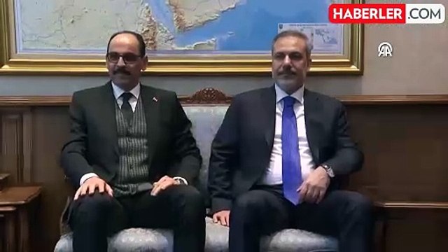 MSB'de sürpriz buluşma! Hakan Fidan, Yaşar Güler ve İbrahim Kalın bir araya geldi