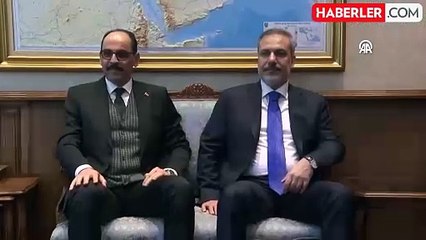 MSB'de sürpriz buluşma! Hakan Fidan, Yaşar Güler ve İbrahim Kalın bir araya geldi