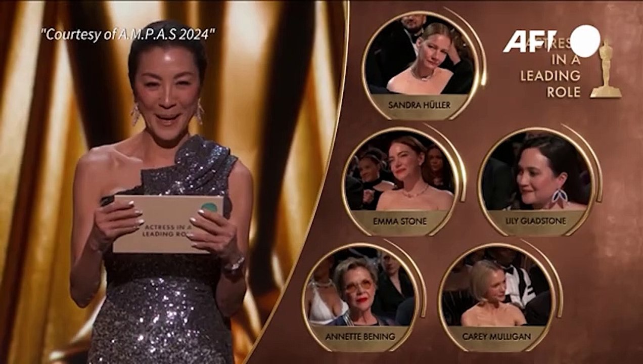 Emma Stone vence o Oscar de Melhor Atriz por 'Pobres Criaturas'