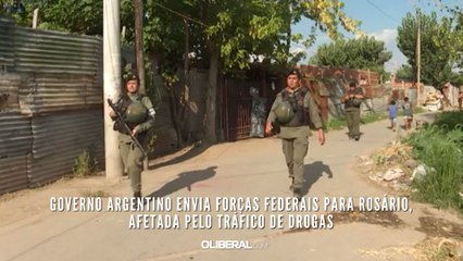 Governo argentino envia forças federais para Rosário, afetada pelo tráfico de drogas