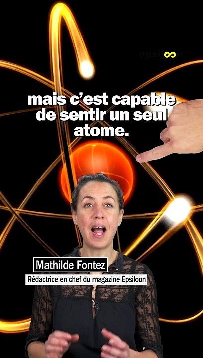 Nos doigts peuvent sentir un seul atome ?