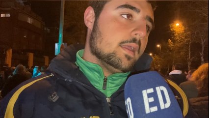 La afición del Betis habla del Chimy