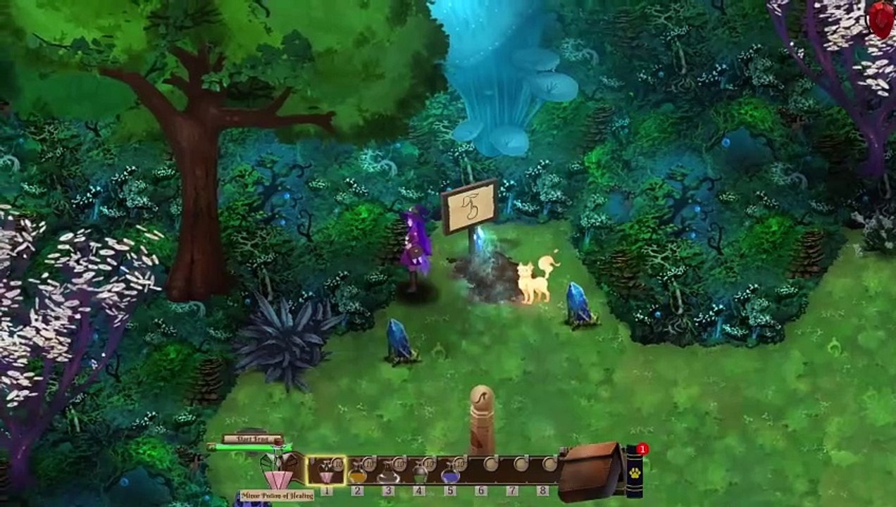 Potions: A Curious Tale - Launch-Trailer zum niedlichen Fantasy-Crafting-Adventure