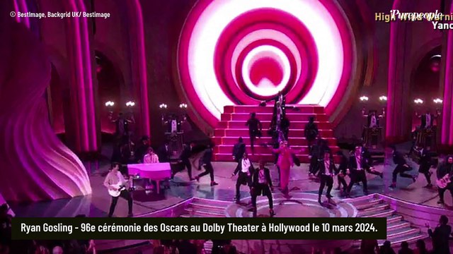 VIDEO Oscars 2024 : Ryan Gosling enflamme la scène... et se fait remonter les bretelles par son amoureuse Eva Mendez !