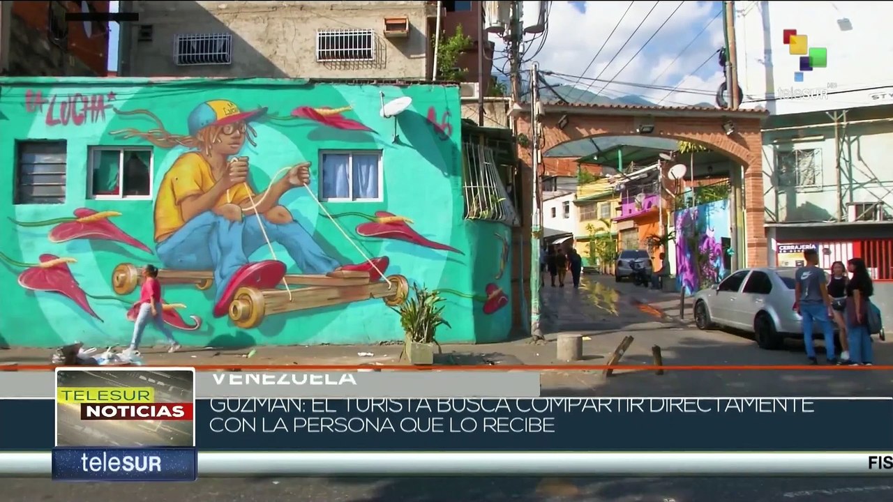 Familias del barrio La Lucha en Venezuela trabajan para promover el turísmo vivencial