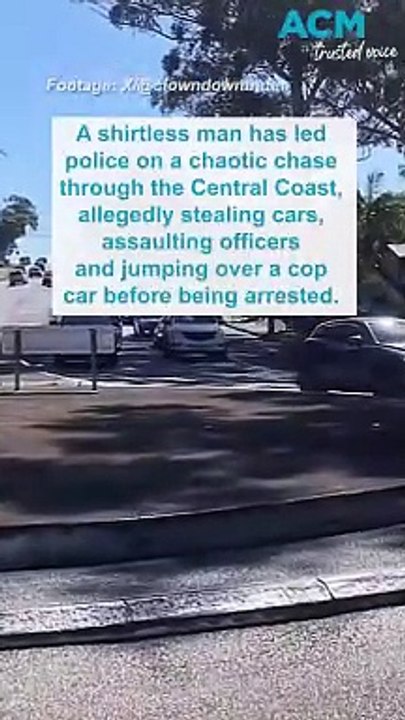 Wild police chase: shirtless Aussie crashes, flees on foot in chaotic standoff in Erina
