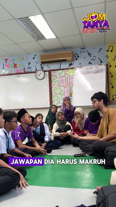 jangan peduli kalau ada orang kata mulut busuk time puasa ni! #bintangkecilmy #streetinterview #ramadan