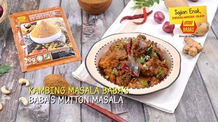 Resipi BABA'S Daging Garam Masala | Minit Ekspress