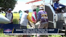 Rice prices dropped by as much as P3/KG
