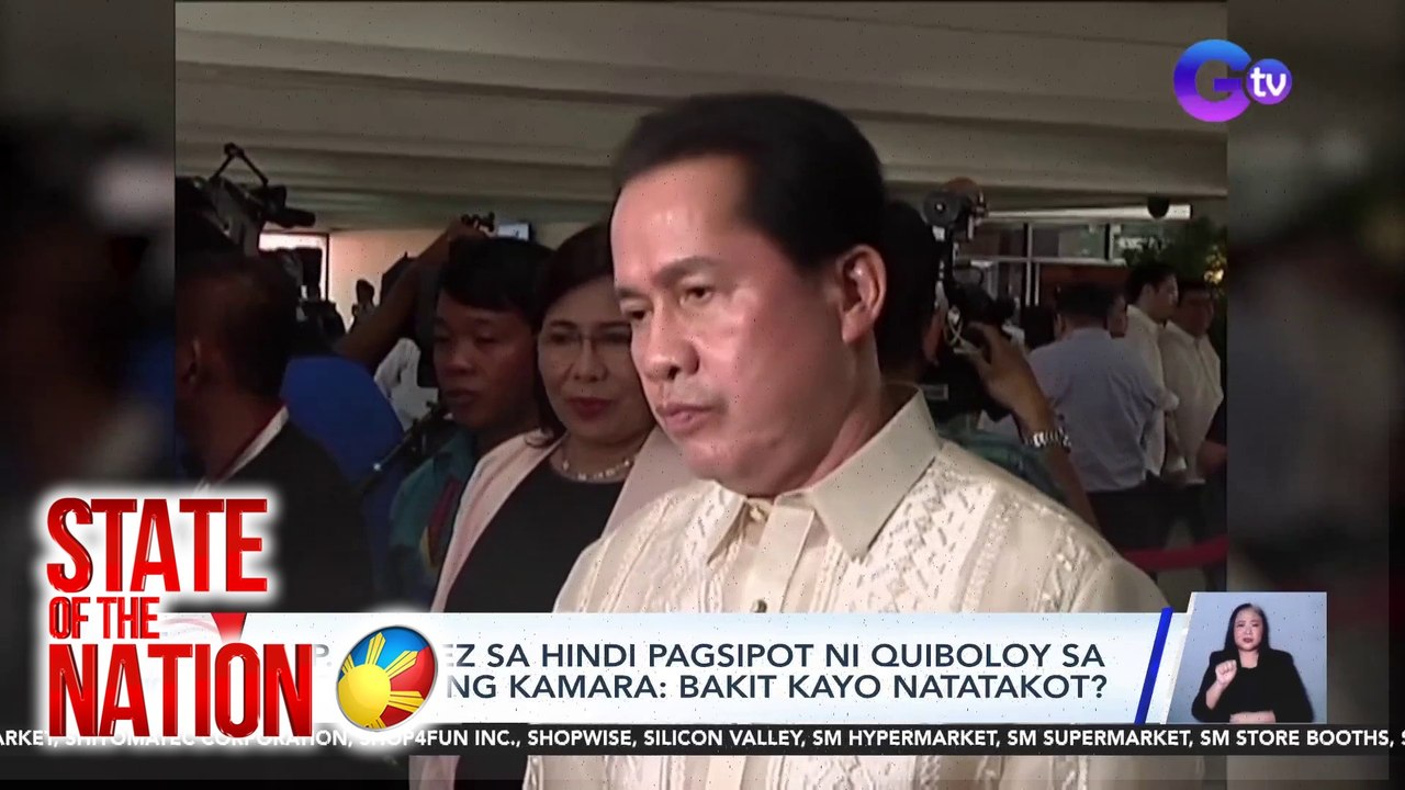 Rep. Suarez sa hindi pagsipot ni Quiboloy sa pagdinig ng Kamara: Bakit kayo natatakot? | SONA