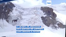 Cinco dos seis alpinistas desaparecidos nos Alpes da Suiça foram encontrados mortos