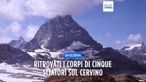Montagna, trovati i corpi di cinque sciatori svizzeri dispersi sul Cervino