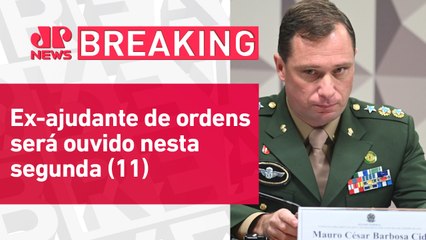 Mauro Cid presta depoimento à PF sobre atos do 8 de Janeiro | BREAKING NEWS