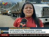 Táchira | Trasladadas tuberías de concreto para colector mixto de aguas en el mcpio. San Cristóbal