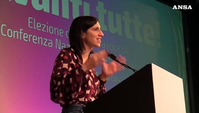 Parita' di genere, Schlein: Patriarcato non esiste solo negli occhi di chi ci sguazza dentro