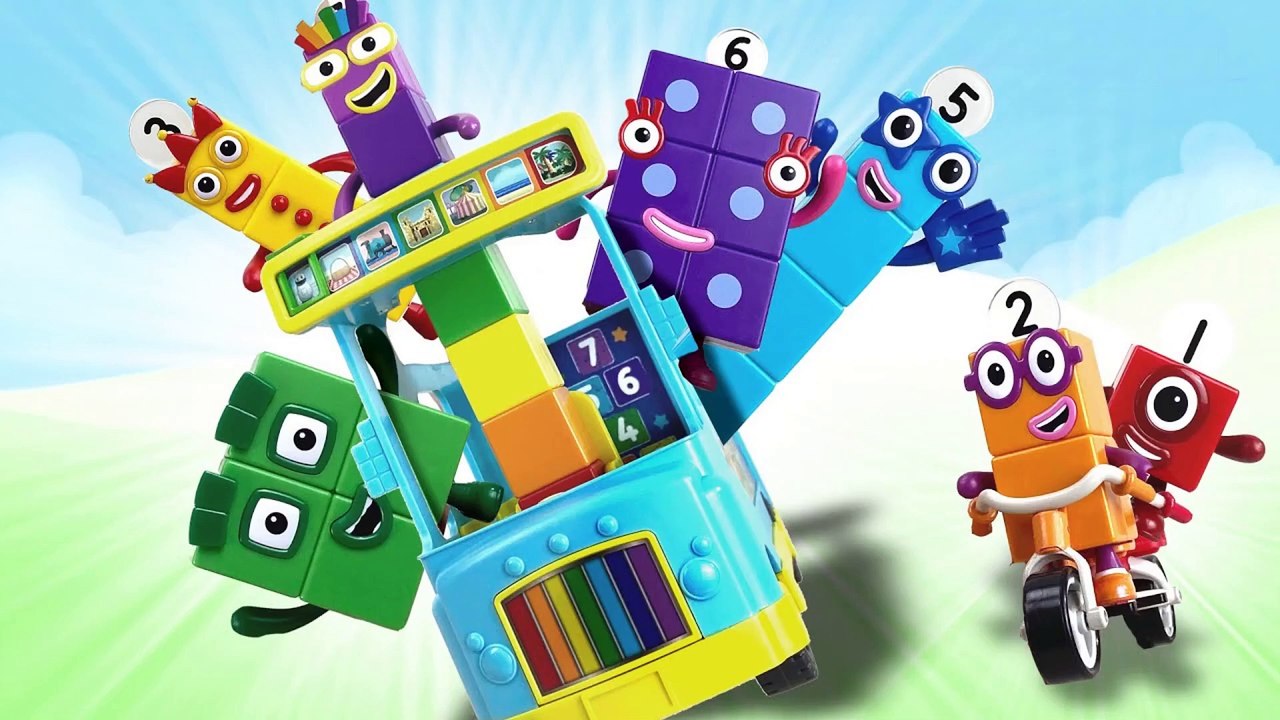 Numberblocks Road Trip with Official Numberblocks Bus || Keith's Toy ...