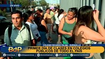 Inicio de clases en Surquillo: padre de familia denuncia robo de proyectores en colegio Ricardo Palma